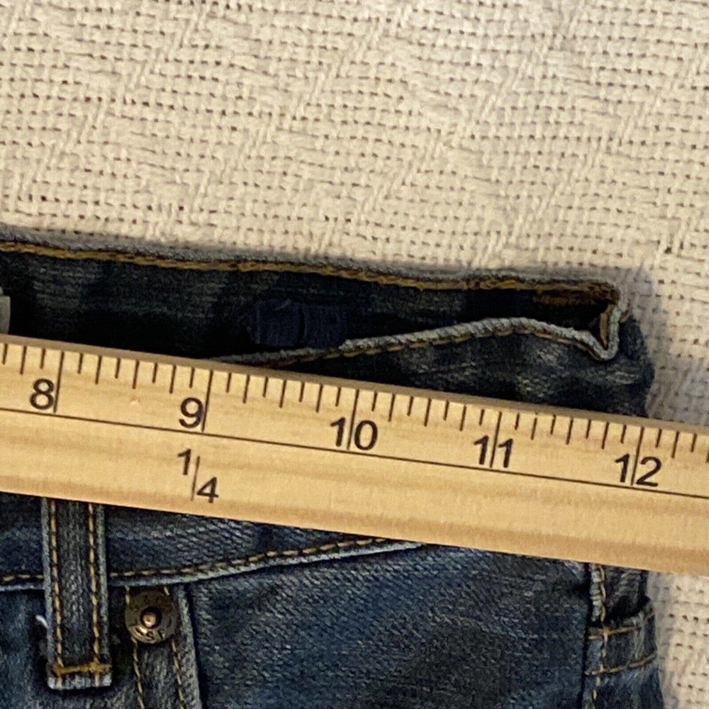 Levis Boys Size 8 Reg 550 24X22 Relaxed Fit Casual Blue Jeans 24 X 21 - Picture 8 of 16